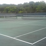 Perry Park Tennis Courts wide view